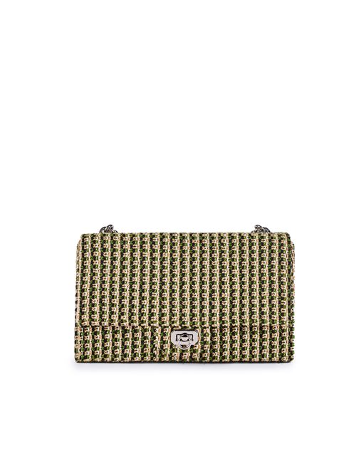 Borsa Blanche Knot Verde/Beige/Bianco viamailbag | BLANCHE KNOTF03